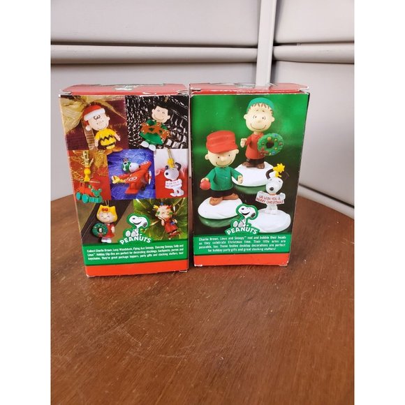 Bundle Peanuts Christmas Motor Car, Bobblehead, Stocking, Clip on Sears CVS 2012 - Picture 5 of 16